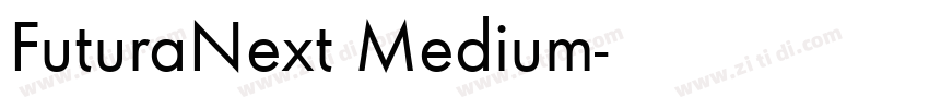 FuturaNext Medium字体转换